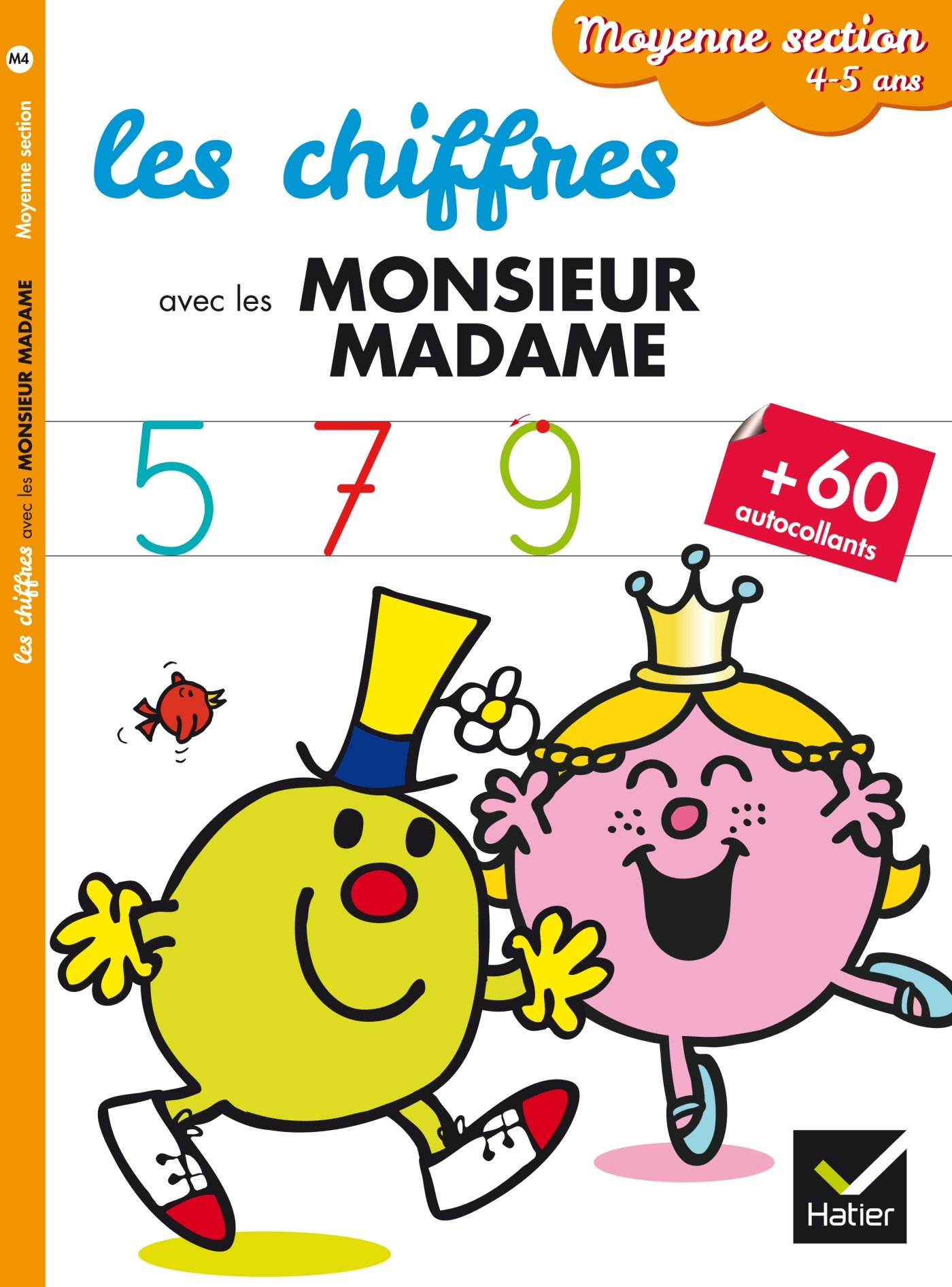 Les chiffres avec les Monsieur Madame : moyenne section, 4-5 ans
