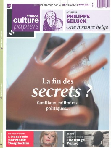 france culture papiers, n, 8 :