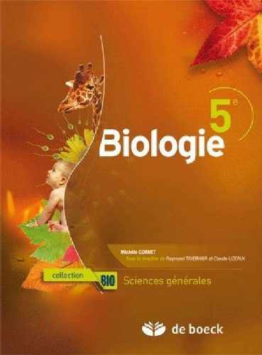 Biologie 5e (2 P/S) - Manuel