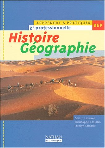 Histoire géographie, BEP 2e professionnelle : livre de l'élève