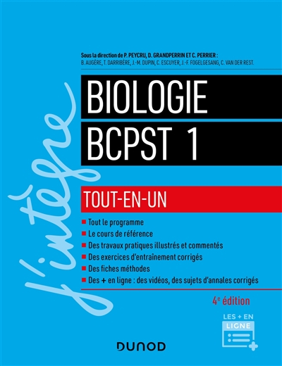 Biologie : BCPST 1 : tout-en-un