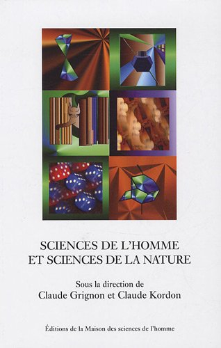 Sciences de l'homme et sciences de la nature : essais d'épistémologie comparée