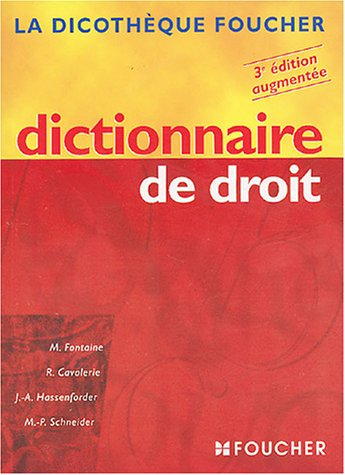 Dictionnaire de droit