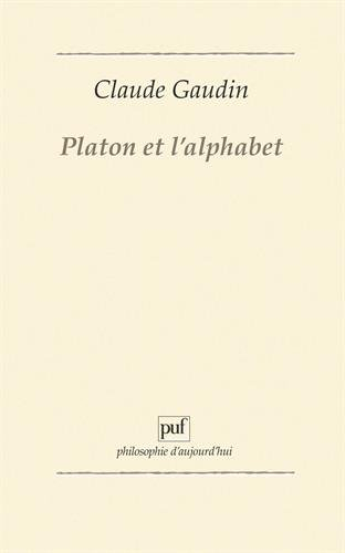 Platon et l'alphabet
