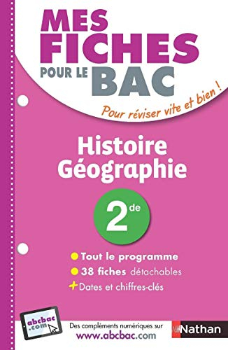 Histoire géographie 2de