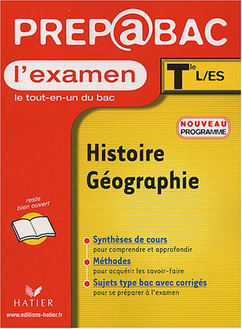 Histoire géographie Terminales L, ES : l'examen