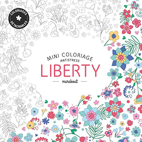 Liberty : mini coloriage antistress