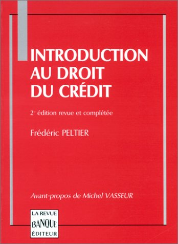 Introduction au droit du crédit
