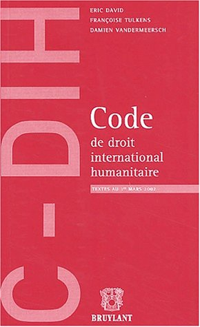 Code de Droit international humanitaire