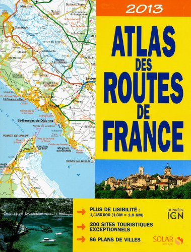 Atlas des routes de France 2013