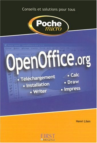 OpenOffice.org : téléchargement, installation, Writer, Calc, Draw, Impress
