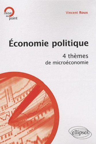 Economie politique : 4 thèmes de microéconomie