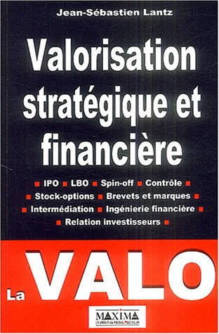 Valorisation stratégique et financière : IPO, LBO, Spin-off, contrôle, stock-options, brevets et mar
