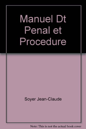 manuel dt penal et procedure