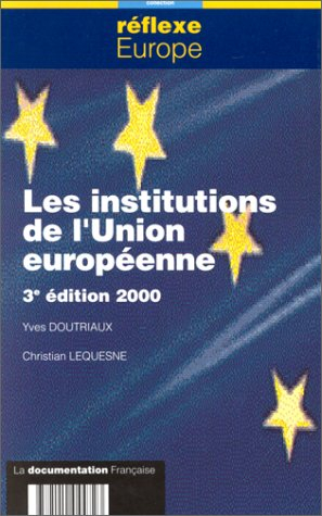 institutions de l'union européenne, édition 2000