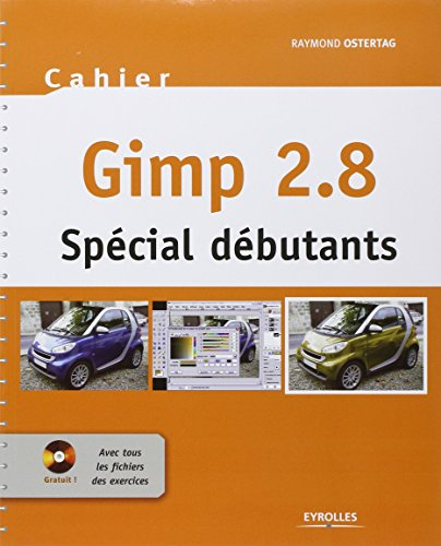 Cahier Gimp 2.8 : spécial débutants : avec tous les fichiers des exercices - Raymond Ostertag