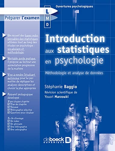 Introduction aux statistiques en psychologie : méthodologie et analyse de données