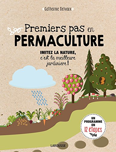 Premiers pas en permaculture : imitez la nature, c'est la meilleure jardinière ! : un programme en 1