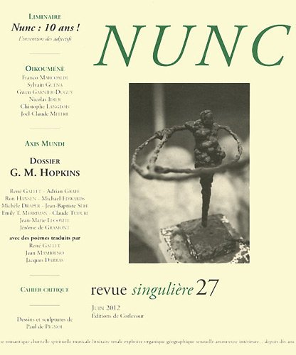 Nunc, n° 27. Gerard Mainley Hopkins