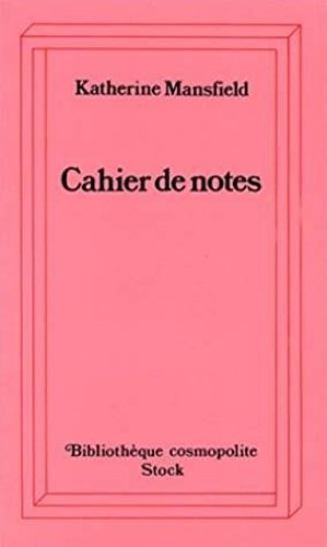 Cahier de notes