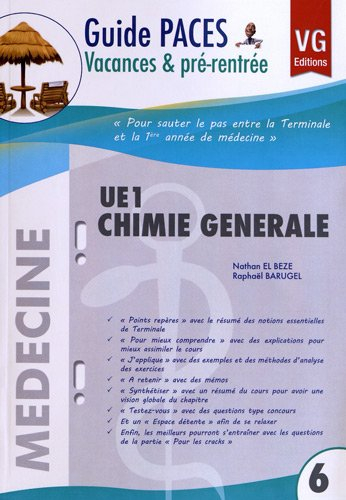 Chimie générale, UE1