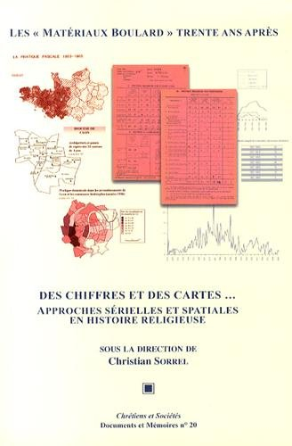 les "matériaux boulard" trente ans après : des chiffres et des cartes... approches sérielles et spat