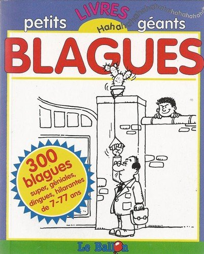 Petits livres géants, bleu : blagues