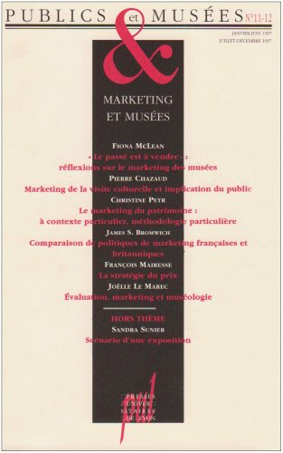 Publics et musées, n° 11-12. Marketing et musées