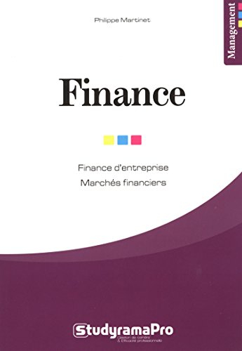 Finance : finance d'entreprise, marchés financiers