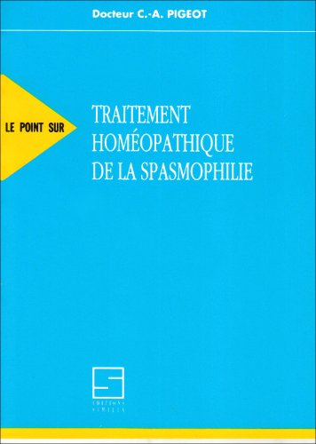 Traitement homéopathique de la spasmophilie