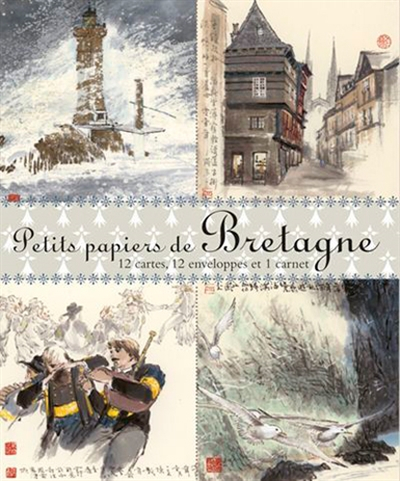 Petits papiers de Bretagne : 12 cartes, 12 enveloppes et 1 carnet