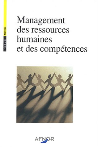 management des ressources humaines et des compétences