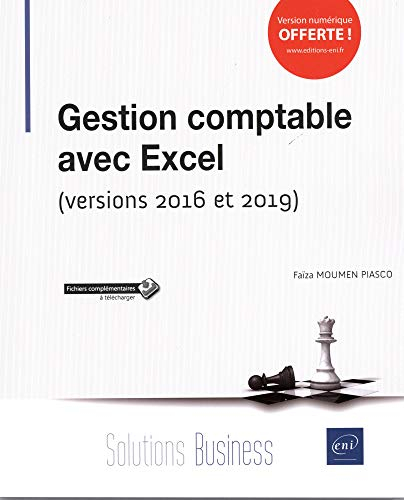 Gestion comptable avec Excel (versions 2016 et 2019)