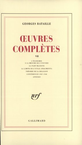 Oeuvres complètes. Vol. 7. Somme athéologique II