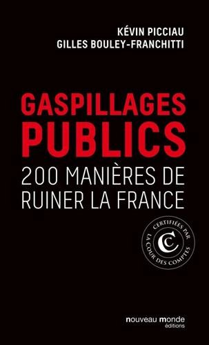 Gaspillages publics : 200 manières de ruiner la France : certifiées par la Cour des comptes