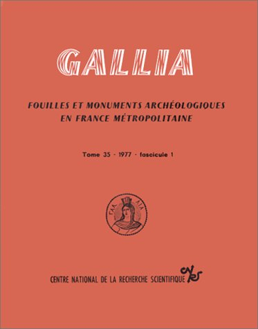 Gallia préhistoire, n° 35-1