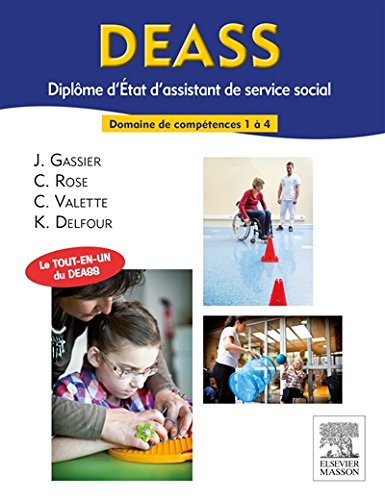 DEASS, diplôme d'Etat d'assistant de service social : domaines de compétences 1 à 4