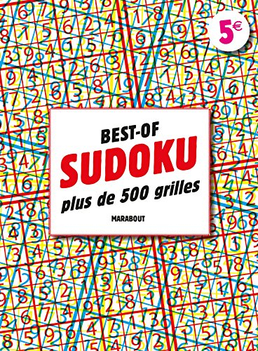 Best-of sudoku : plus de 500 grilles