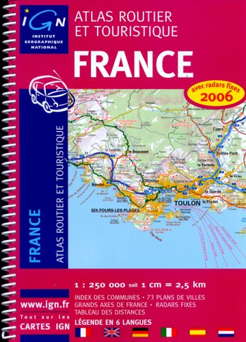 Atlas routier et touristique France