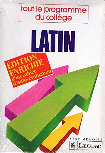Latin : 4e-3e, tout le programme du collège