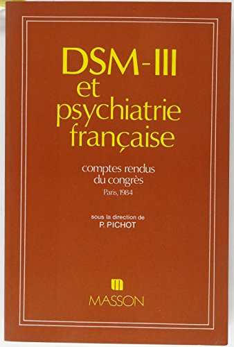 DSM III et psychiatrie française