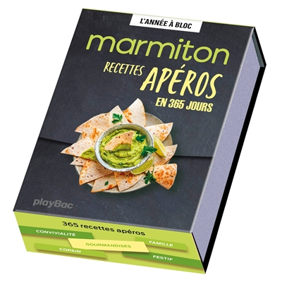Marmiton : recettes apéros : en 365 jours