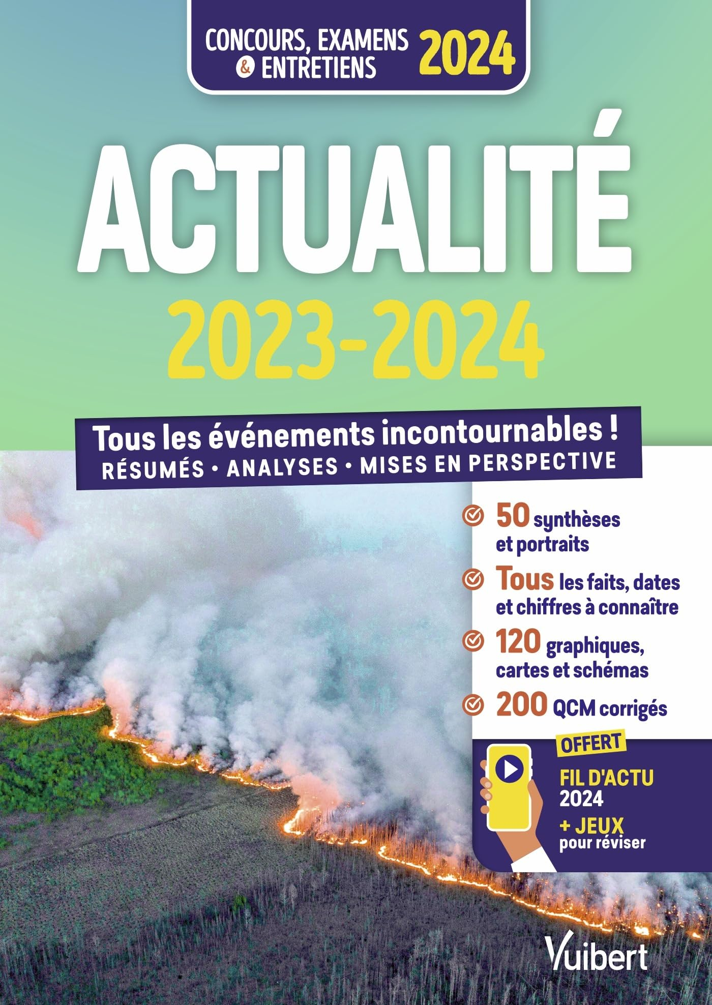 Actualité 2023-2024 : tous les événements incontournables ! : résumés, analyses, mises en perspectiv