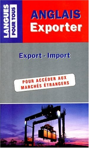 Anglais exporter : export-import