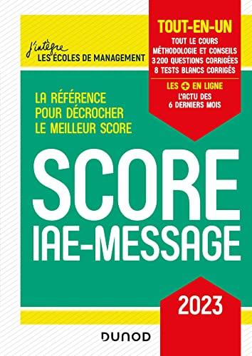 Score IAE-Message : tout-en-un : 2023