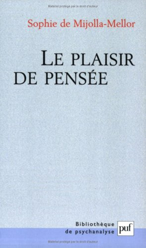 Le plaisir de pensée