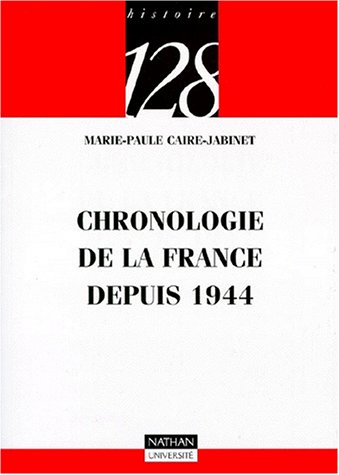 Chronologie thématique de la France depuis 1945