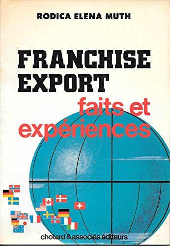 franchise export : faits et expériences
