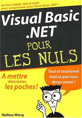 Visual Basic.Net pour les nuls