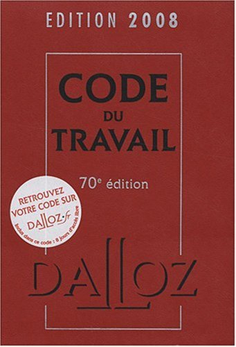 Pack code du travail 2008